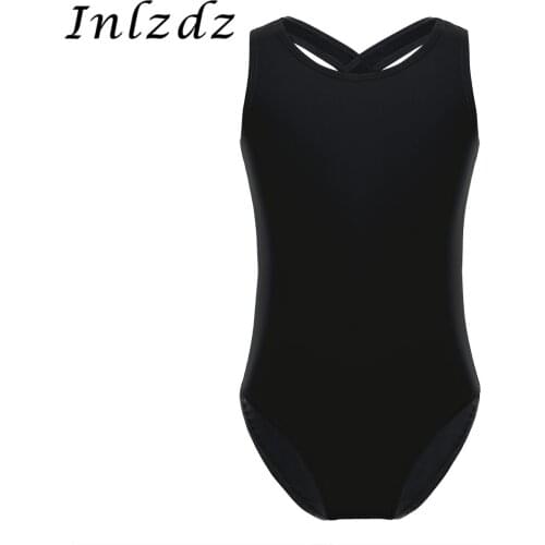 Kids Girls Ballet Leotard Costumes Leotard Ballerina Tutu Bodysuit Gymnastic Dance Jumpsuit Gymnastics Swimsuit for Dancing