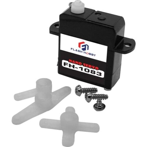 4pcs/lot Flash hobby 1.83g Micro digital rc servo motor GS-D1083 with torque 0.07kg-cm