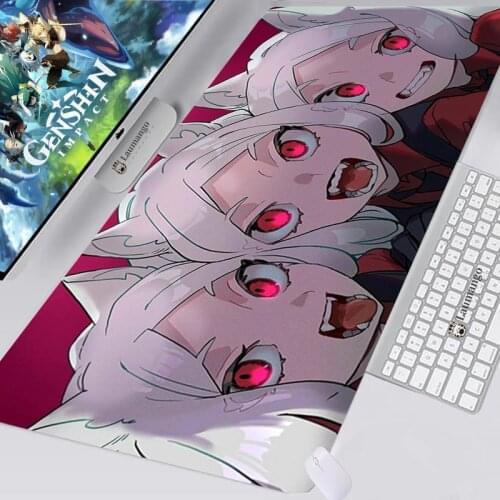Helltaker Mouse Pad Gaming Accessories ковер Speed Kawaii XXL Mousepad Varmilo Keyboard Otaku Cute Computer Desk Mat CS Mausepad
