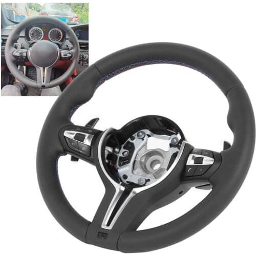 Upgrade for F80 M3 Style Steering Wheel with Paddle Shifters Fits for BMW 3 Series E90 E92 E93 2006-2013 Car Style