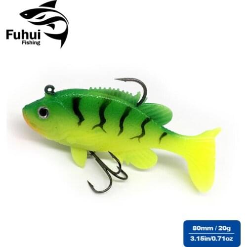 Bait Soft Fishing lure soft Bait sea fishing Packaged Lead Fishing Gear 8.5 cm 20 g bait with hook wholesale