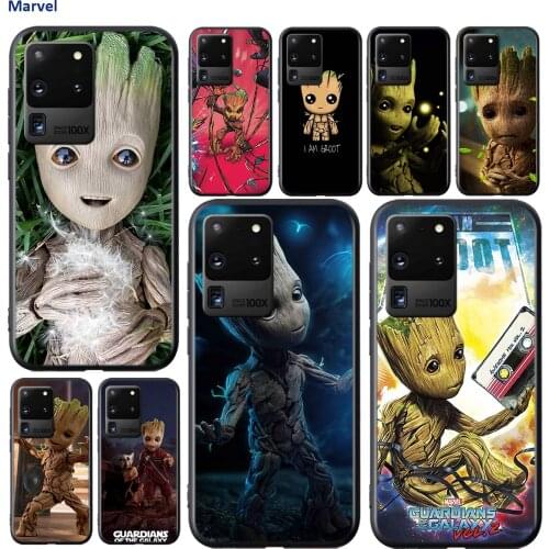 Baby Groot Cutest For Samsung Galaxy A01 A11 A22 A12 A21S A31 A41 A42 A51 A71 A32 A52 A72 A02S Soft Phone Case