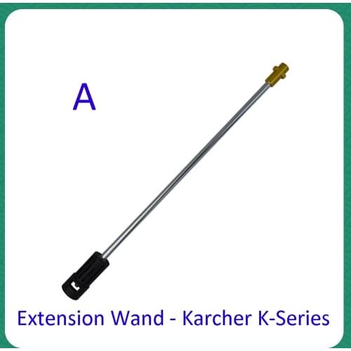 High Pressure Washer Extension Lance Car Washer Gun Lance Extension Wand Spear Tube M22 & 1/4" Quick Connection for Karcher
