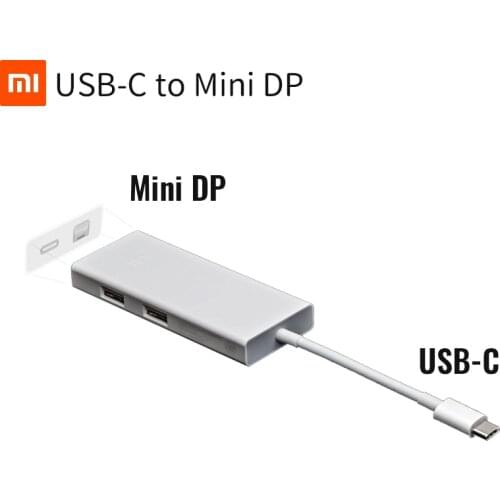 Original Xiaomi USB-C to Mini DP Multi-Functional Converter Display Port Extender Charger PD3.0 65WMax Data Transfer Hub 4K/60Hz