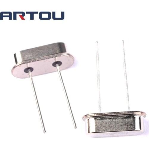 10PCS HC 49S Type 48M Passive Crystal Oscillator DIP-2