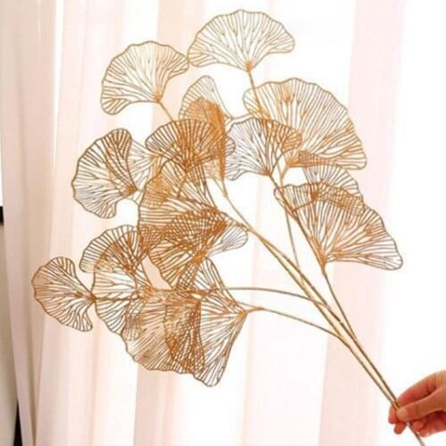 Fan Leaf Simulation Plants Decoration Home Christmas Decor Balcony Living Room Desk Decoration Wedding Flower Arrangement