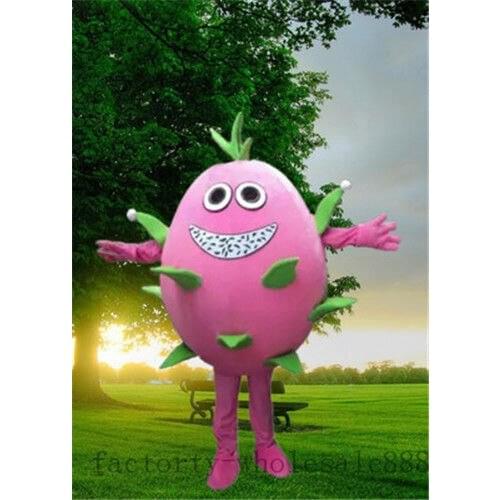Festival Dragon Fruit Mascot Costume Suits Adults Size Cosplay Party Cosplay Interesting Funny Cartoon Character Clothing