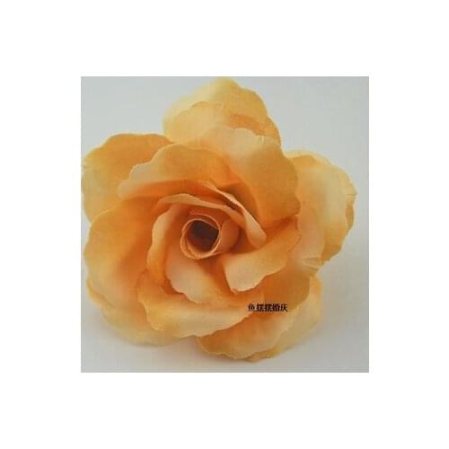 05 Home &wedding decoration artificial flowers 8CM Silk Flower Wedding flower decoration rose rose flower silk flower DIY
