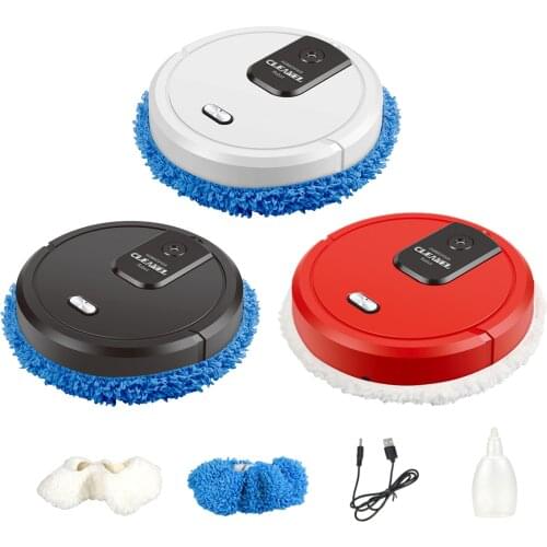Automatic Robot Vacuum Cleaner Intelligent Floor Sweeper Cleaning Machine 1500mAh Built-in Battery Rechargeable