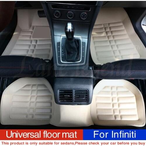 Custom made car floor mats for infiniti qx70 2013-2018 infiniti fx 2007-2018 fx37 Auto accessories car mats