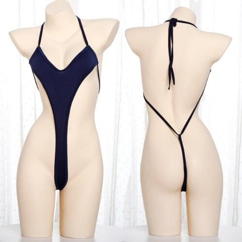 European and American sexy lingerie three-point one-piece cosplay costume bikini ladies kawaii girls swimwear pajamas sexy