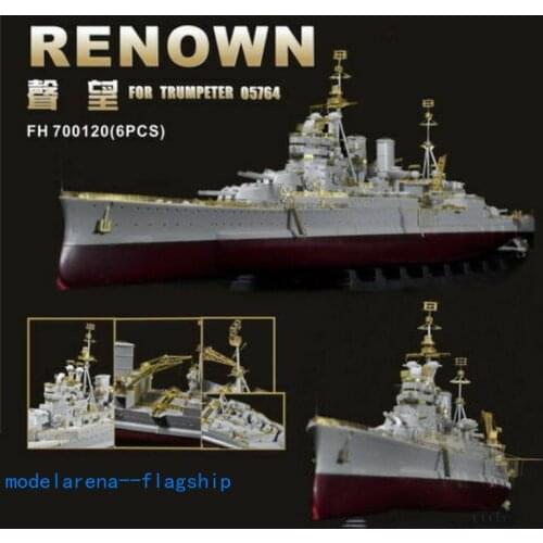 Flyhawk PE 1/700 WWII RN Battle Cruiser Renown (for Trumpeter) FH700120