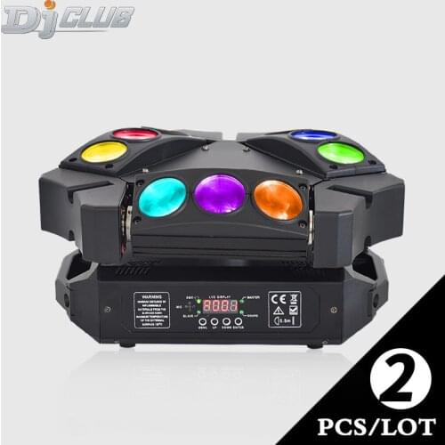 Mini New Rgbw 9X12W Led Spider Moving Head Light 9 Eyes 12W Rgbw Spider Beam Light