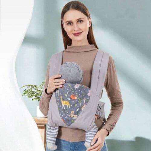 New Baby Sling Wrap for Newborns In Four Seasons Double-shoulder Ergonomic Baby Carrier Backpack Bebe 0-36Months