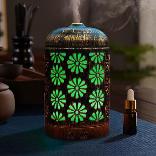Portable Air Humidifier 200ml Aroma Essential Oil Diffuser Cool Mist Maker Purifier Aromatherapy for Car Home