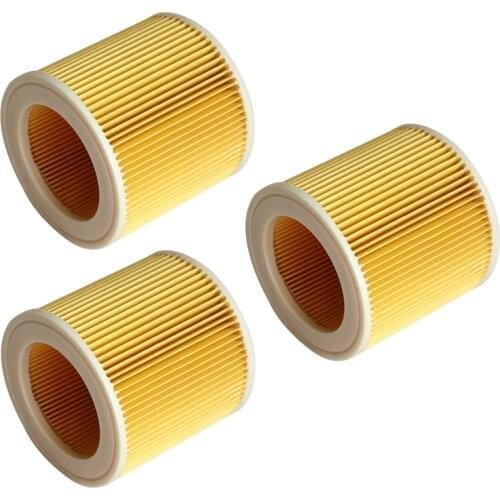 3 Pieces high quality air replacement dust bag for Karcher vacuum cleaner filter accessories HEPA filter WD2250 WD3.200 MV2 MV3