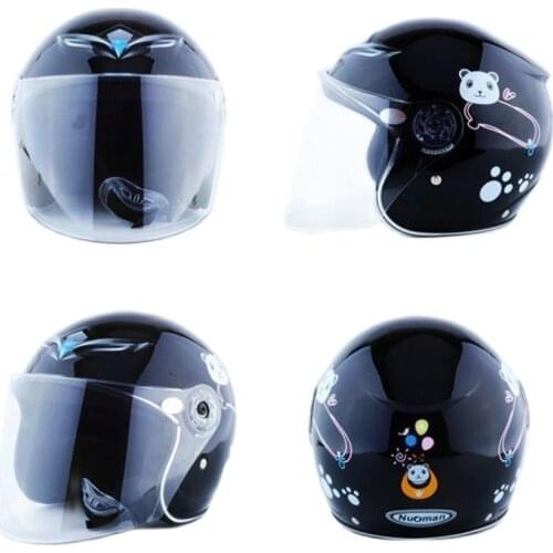 Light weight Children Bicycle open Face Helmet Motorcycle Kids Helmets Motorbike Childs MOTO Safety Headpiece Protection Gear