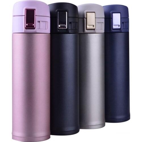 ZK30 500ml Fashion Stainless Steel Insulated Cup Thermos Mug Coffee Tea Thermal Water Bottle Thermocup Travel Drink Bottle