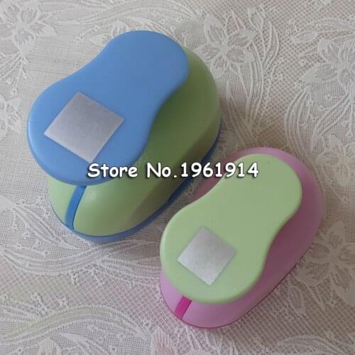 2pcs(1.8cm,1.1cm)square shape craft punch set Squares Punch Craft Scrapbooking school Paper Puncher eva hole punch Free Shipping