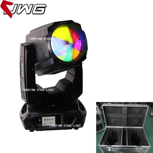 2pcs/lot Flycase Package LED Stage Lighting DJ Wedding Effect 260W Beam Moving Head Light