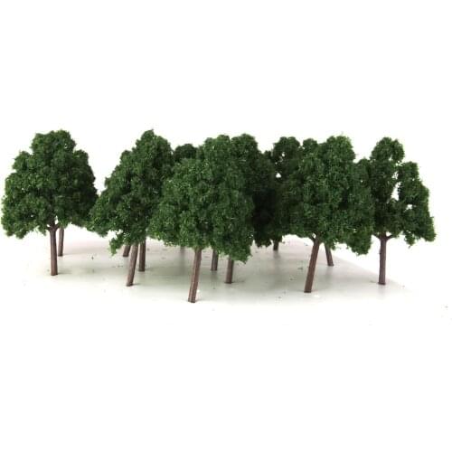 25 Packs 1/150 Scale Cypress Model Trees for Railway Landscape Layout 7cm