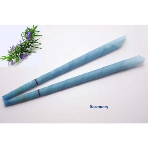 408pcs=204 pairs,Rosemary beewax indian ear waxing candle without burning smoke with protective disc with CE