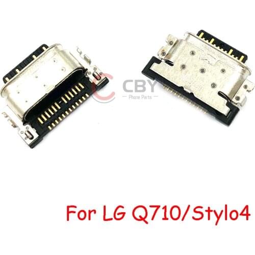 50PCS For LG Stylo 4 Q710 Q710MS Q710CS L713DL Micro Usb Charging Connector Plug Dock Socket Port