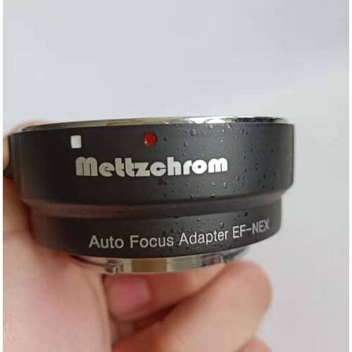 METTZCHROM EF-NEX Auto Focus Adapter Ring Lens Adapter Mount for Canon EF EOS Lens to Sony NEX E-Mount A9 A7 A7RIII/II A7SII