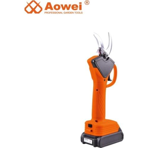 AOWEI Hot Sale Electric Pruner And Electric Garden Scissors For Solitary Shrubs And Bypass