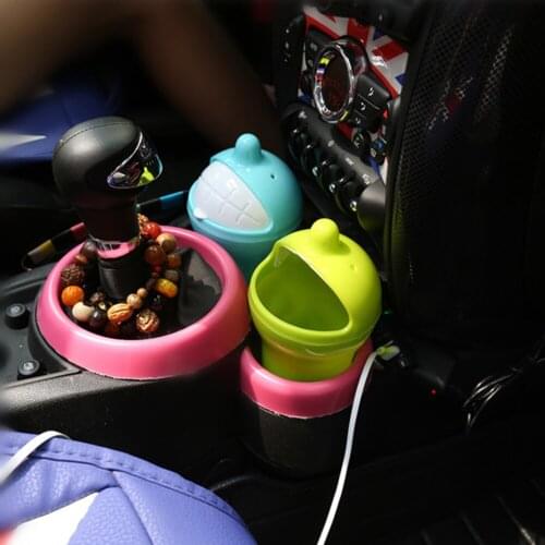 Dolphin Car Trash Can Auto Garbage Dust Case Holder Bin Car Styling For BMW Mini Cooper One S JCW F55 F56 R60 R61 Accessories