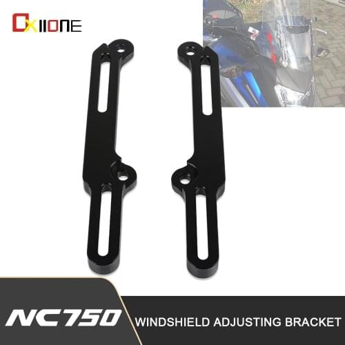For Honda NC750X Motorcycle Windshield Adjusting Bracket NC750X NC750 XA NC750 XDA DCT 2016-2021 NC 750 XDA 2019 2020 2021 Parts