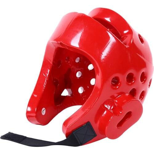 Kid EVA Helmet Taekwondo Hollow Vent Fit Ears Adjustable Boxing Sports Training Protective Gear