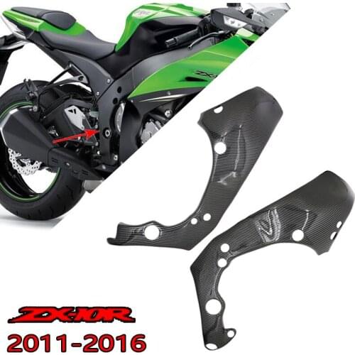 For Kawasaki ZX-10R ZX10R 2011 2012 2013 2014 - 2016 Motorcycle ABS Material Carbon Fiber Frame Cover Side Panel Guard Fairing