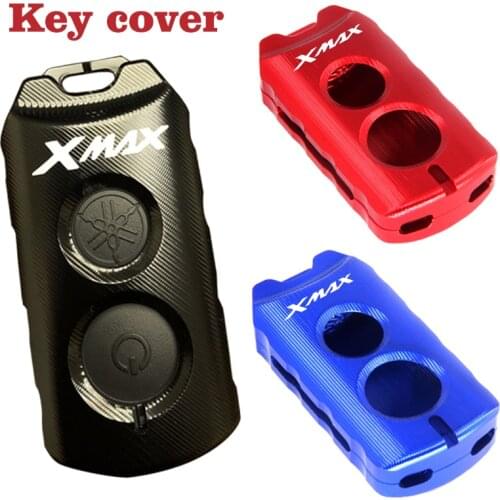 For Yamaha XMAX 125 250 300 400 X-MAX X MAX 2017-2021 Motorcycle Accessories CNC Key Fob Case Key Holder Protection