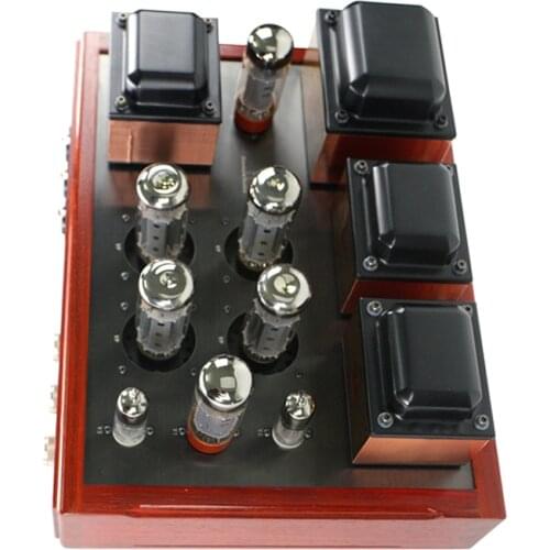 E2 150W balance pre-stage bile regulated rectifier EL34 bile amp, manual scaffolding，sensitivity: 200mV-600mV