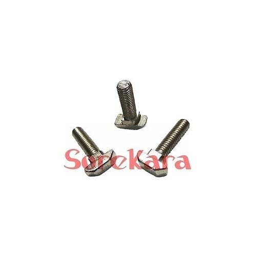 Hammer Head T Bolt T Head Screws M6 For T-slot Aluminum Extrusion 30 Series