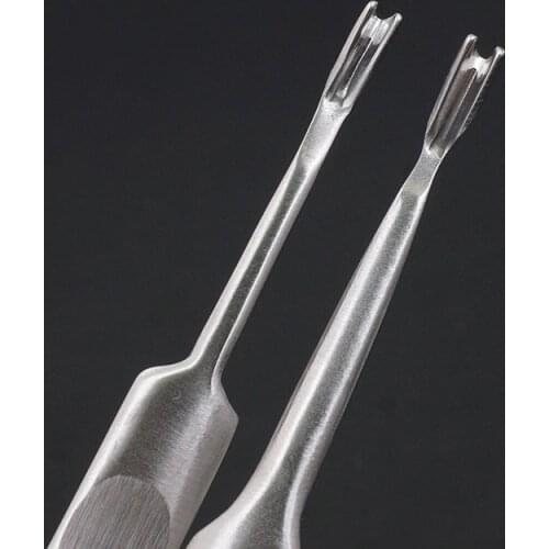 DIY Craft Tool Keen for Leather Tool Kit Big Small Stainless Steel Leathercraft Shaped Stitching Groover Skiving Edge Beveler