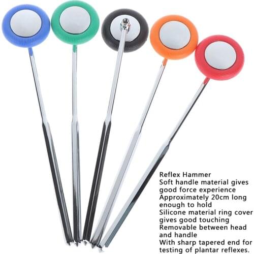 Medical Neurological Percussion Knee Examination Diagnostic Percussor Reflex Massage Tendon Queen square Hammer Health Tool