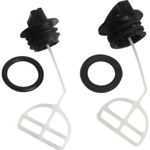 2Pcs Fuel Tank with Oil for 5200 4500 5800 45cc 52cc 58cc Skatco Eckman Chinese Chainsaw Parts 16FA