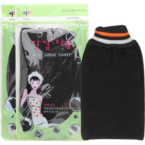 Korea Scrub Gloves Exfoliating Body Towel Massage Shower Scrubber Exfoliating Sponge Wash Bath Gloves