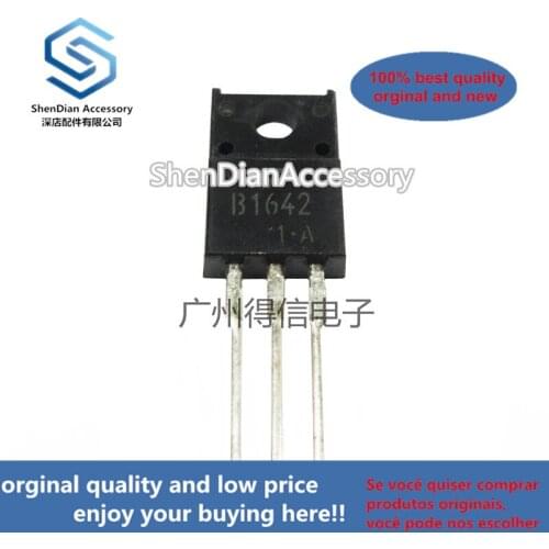 10pcs 100% orginal new 2SB1642 B1642 TO-220F TRANSISTOR (AUDIO FREQUENCY POWER AMPLIFIER APPLICATIONS) real photo