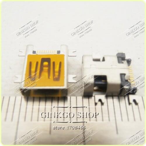 100pcs/lot High Quality 2.1mm sink Type Mini USB Connector Mini usb charging port for Philips,phone digital product