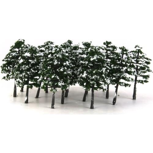 20 winter snow landscape landscape trees model railway street layout HO OO 1