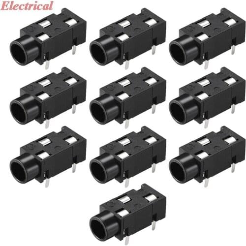 3.5 mm Audio Jack Connector PCB Mount Female Socket 3Pin PJ-320