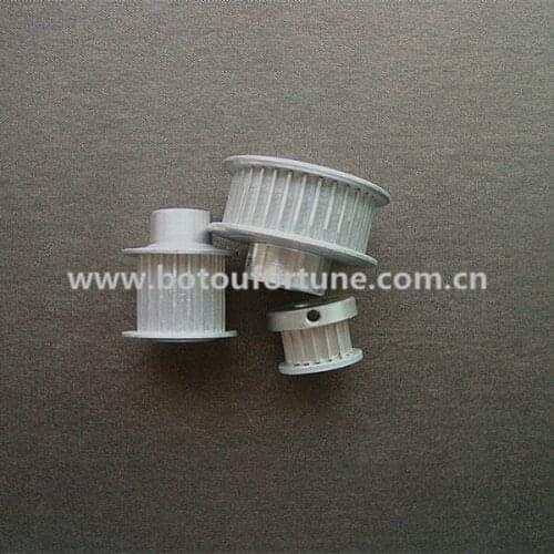 32 teeth T10 flat belt idler pulley aluminum alloy pulleys timing pulleys 10mm width 2pcs a pack