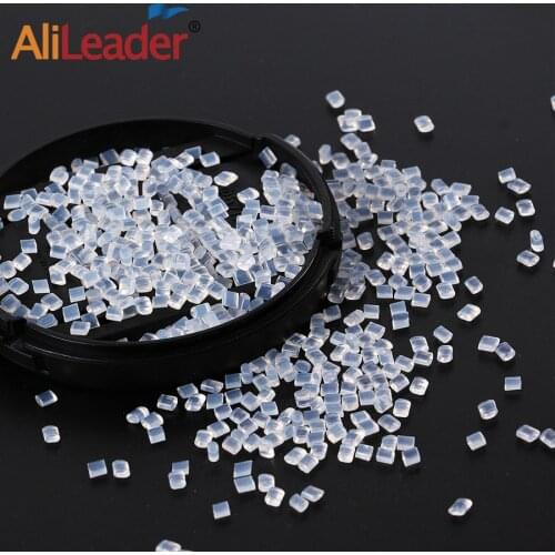 Alileader Bulk Italian Keratin Glue Beads For Hair Extensions 20/50/100G 100%Italian Italian Keratin Glue Granules Strong Hold
