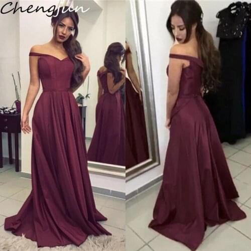 Женские платья с открытыми плечами Chengjun China At AliExpress