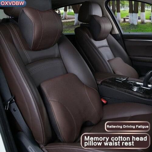 For LEXUS Genuine Leather waist cushion neck cushion pillow IS250 350C CT200h NX 300H 200T RX270 200T 450H interior decoration