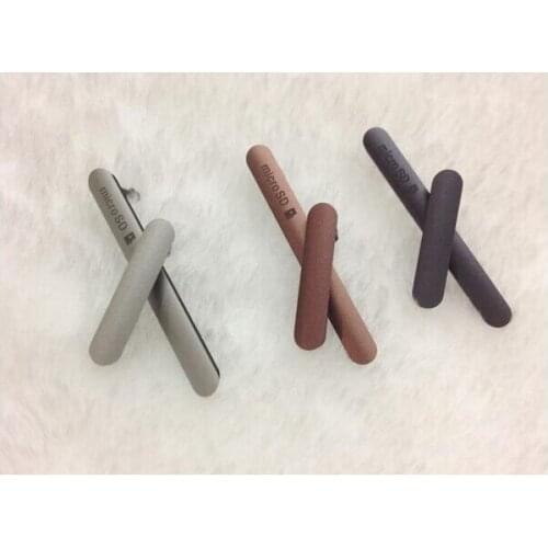 For Sony Xperia Z3 D6603 D6643 D6653 USB Charging Port Dust Plug Cover + Micro SD Port SIM Card Plug Cover replacement