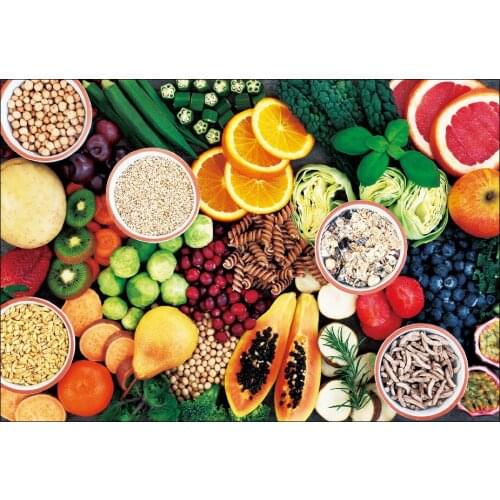 Beautiful Fruit Party Orange Banana Watermelon Floor Mat Door Mat Anti-slip Mat Carpet Kitchen Restaurant Home Decoration